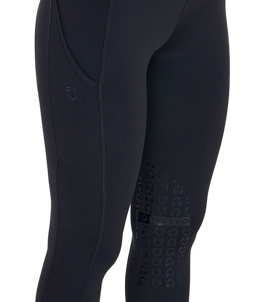 Leggings da equitazione per donna in tessuto tecnico elasticizzato modello Kao - foto 28