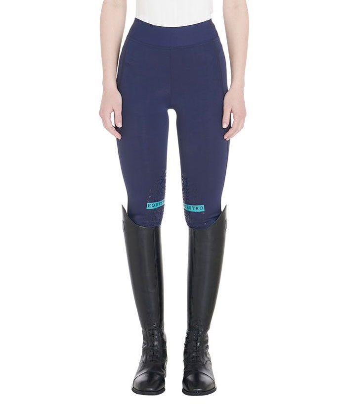 Leggings da equitazione per donna in tessuto tecnico elasticizzato modello Kao - foto 5