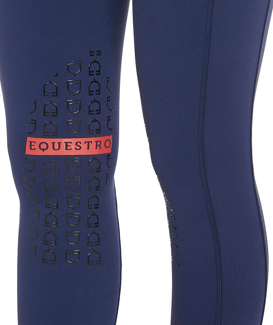 Leggings estivi da donna slim fit Kao in tessuto tecnico 
elasticizzato leggero e traspirante - foto 10