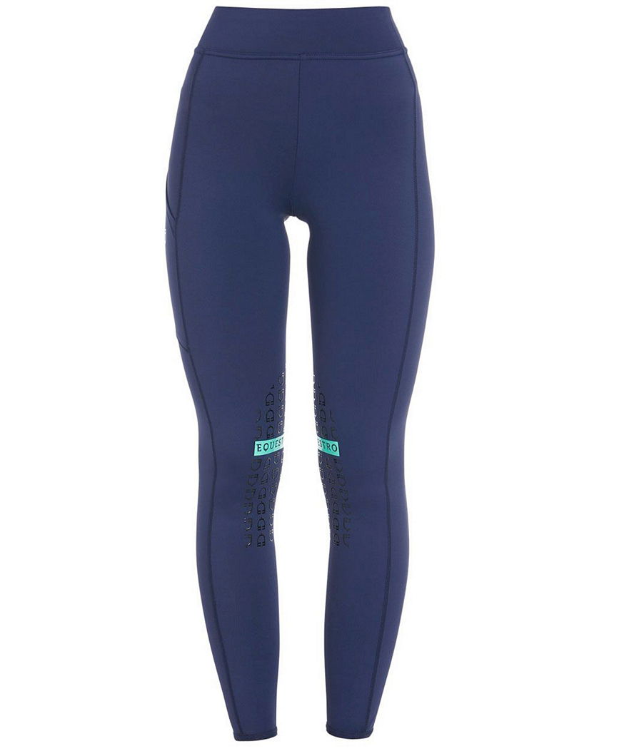 Leggings estivi da donna slim fit Kao in tessuto tecnico 
elasticizzato leggero e traspirante - foto 12