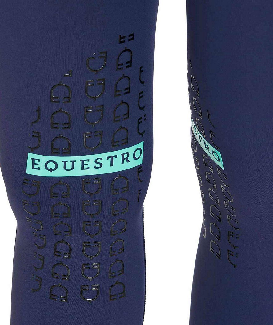 Leggings estivi da donna slim fit Kao in tessuto tecnico 
elasticizzato leggero e traspirante - foto 16