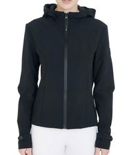 Giacca da equitazione in Softshell con cappuccio per donna
