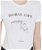 T-shirt per donna a maniche corte in cotone con stampa e strass - foto 5