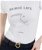 T-shirt per donna a maniche corte in cotone con stampa e strass - foto 6