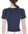 T-shirt tecnica da donna per allenamento slim fit in tessuto tecnico traspirante - foto 1