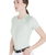 T-shirt tecnica da donna per allenamento slim fit in tessuto tecnico traspirante - foto 25