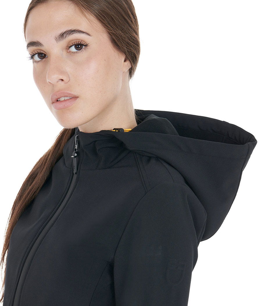 Giacca in softshell slim fit con tasche a scomparsa per donna - foto 10