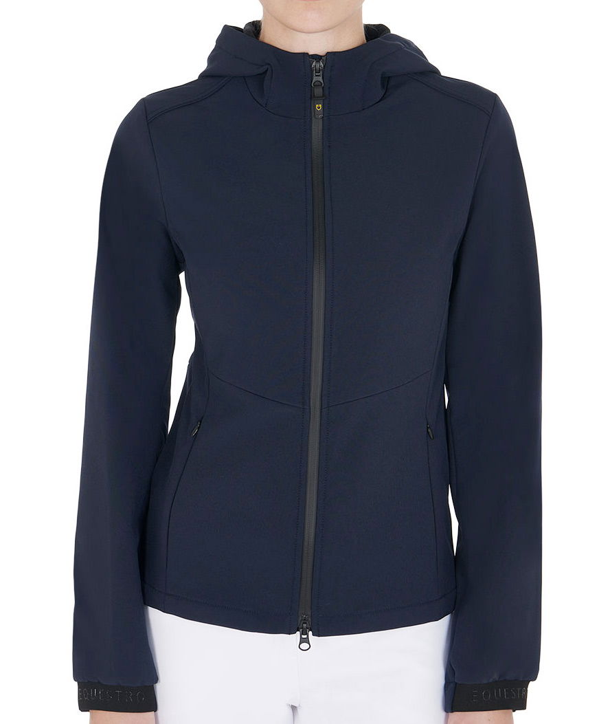 Giacca in softshell slim fit con tasche a scomparsa per donna - foto 14