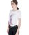 T-shirt da equitazione per donna in cotone slim fit con stampa cavaliere - foto 2