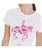 T-shirt da equitazione per donna in cotone slim fit con disegno dressage colorato - foto 3