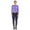 Felpa donna cropped full zip in morbido cotone traspirante - foto 11