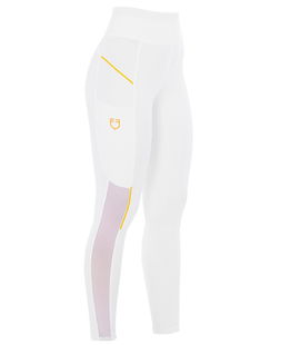 Leggings da donna slim fit in tessuto tecnico con full grip elasticizzati leggeri e traspiranti