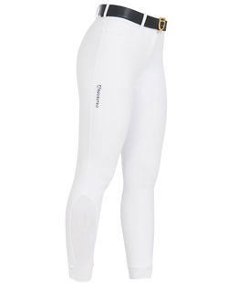 Pantalone equitazione donna a vita alta full grip con fodera in pile