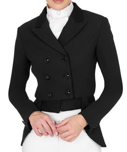 Mezzo frac da donna per concorso dressage in tessuto tecnico bielastico e traspirante 