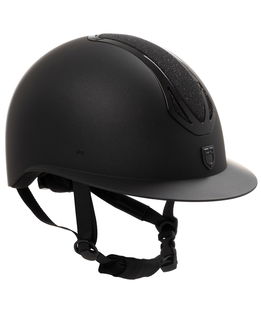 Cap da donna per equitazione modello Azael Stone con visiera larga e strass