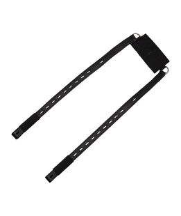 Staffili in vitello pieno fiore e nylon antiallungamento con chiusura a t-hook 