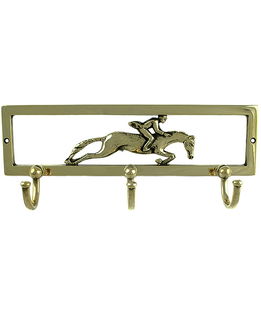 Appendi abiti ottone 3 ganci