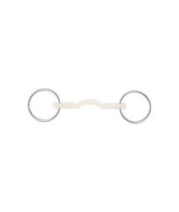 Filetto intero ad anelli 70 mm inox e collo d'oca morbido 15 mm