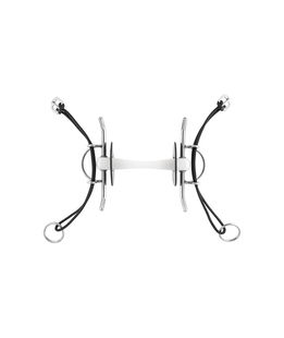Filetto elevatore ad aste con montanti e imboccatura flessibile da 20 mm