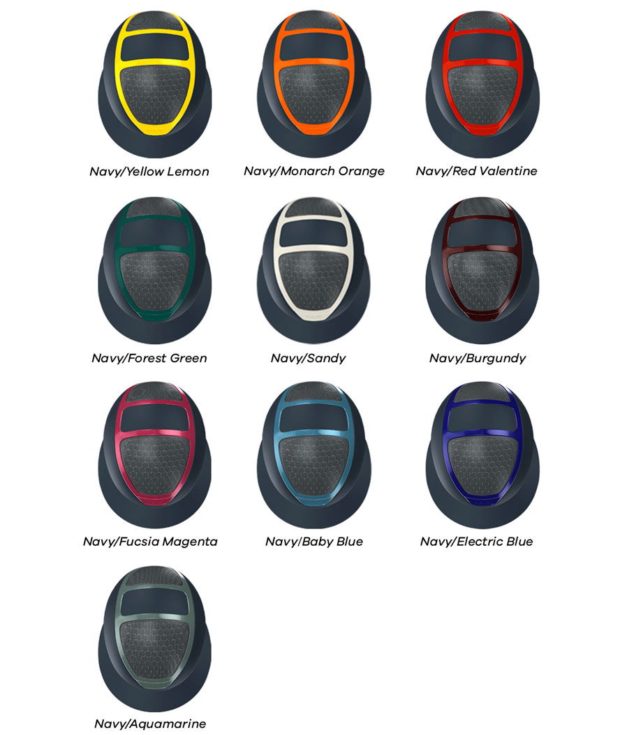 Casco da equitazione modello STAR LADY PAINTED con sistema di ventilazione e regolazione - foto 2
