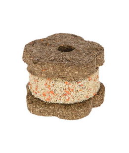 Snack maxi Delizia per cavalli sandwich con frutta e erbe aromatiche 195g