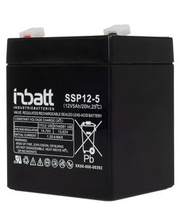 Batteria a secco 12v 5ah per elettrificatori