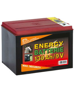 Batteria a secco 9v 130ah  per elettrificatori
