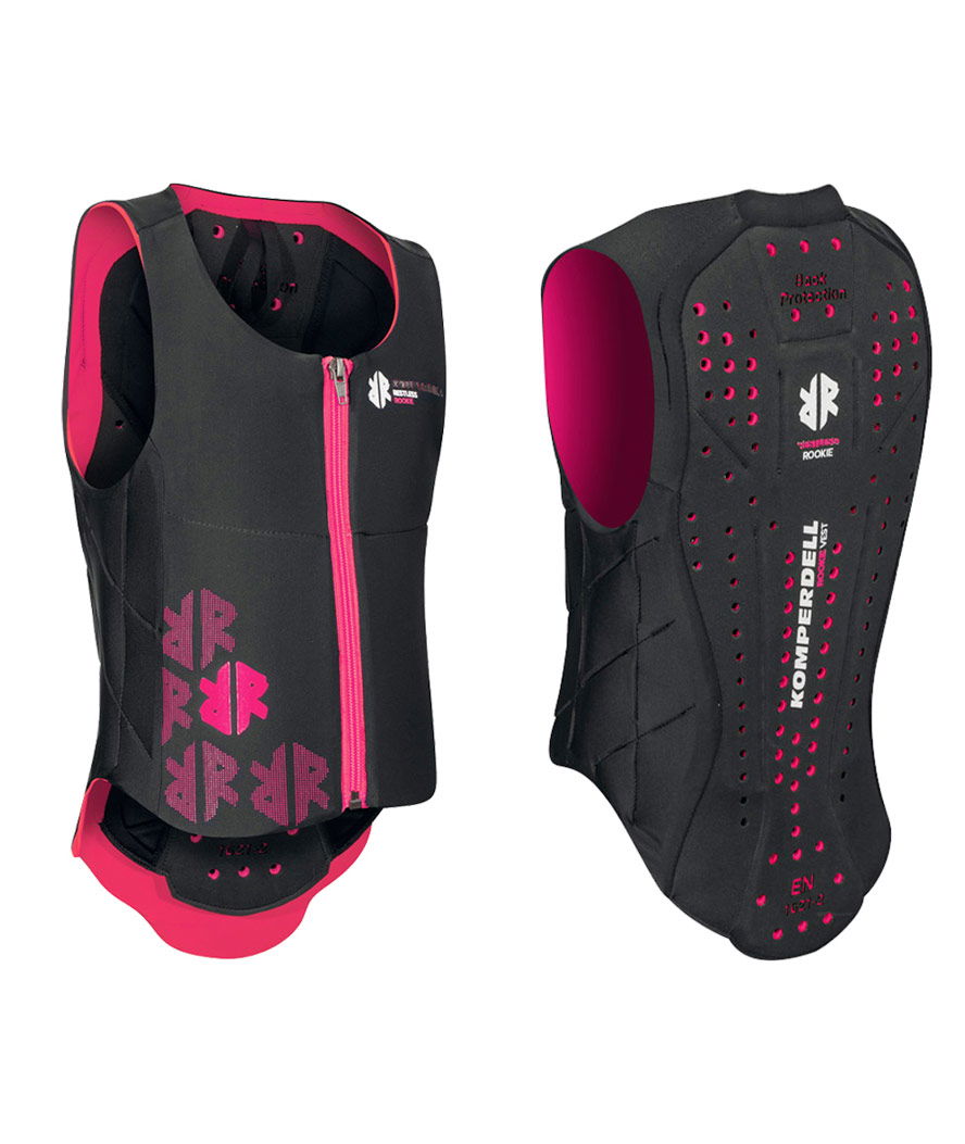 Bustino da equitazione vest junior omologazione livello 1 per bambini