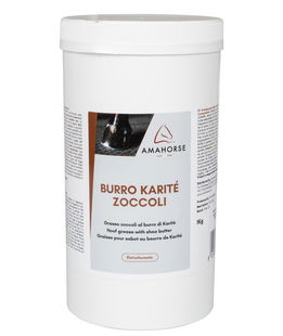 Grasso per zoccoli al burro di Karitè per favorire la crescita dell'unghia rendendola elastica e resistente 1kg