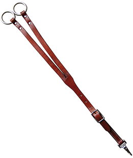 Forchetta regolabile cuoio harness