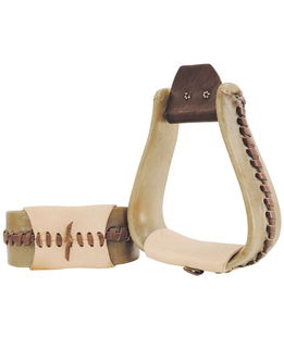 Staffe western rawhide cavallo