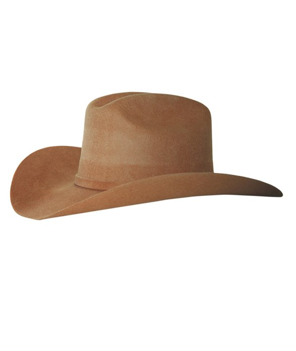 Cappello western in feltro rigido