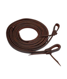 Redini western divise in cuoio liscio 5/8"