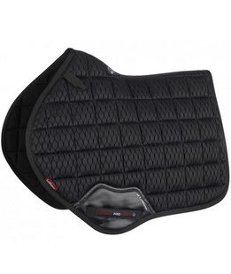 Sottosella inglese rettangolare LeMieux Carbon mesh air close contact