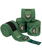 Set da 4 fasce in pile per cavalli LeMieux modello LOIRE SATIN POLO VERDE