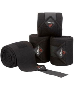 Set da 4 fasce LeMieux modello Polo NERO