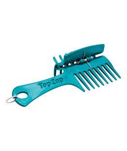 Pettine Top Zop blu idelae per le trecce ai cavalli e le acconciature