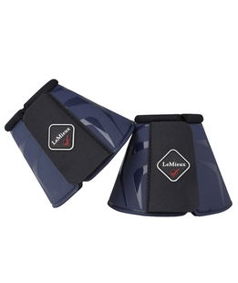 Paraglomi per cavalli con guscio antiurto Blu e fodera interna in neoprene