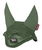 Cappuccio LeMieux modello Loira Fly Hood Verde