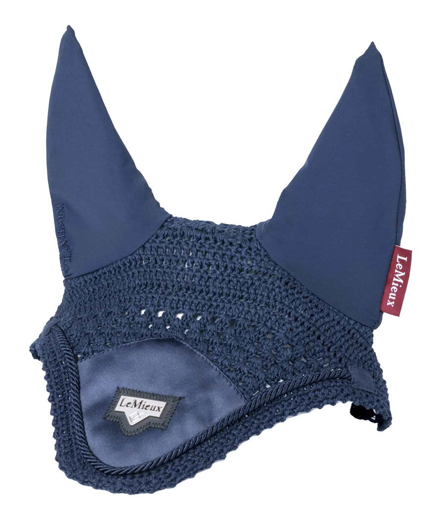 Cuffietta modello Loire in tessuto satinato colore blu navy