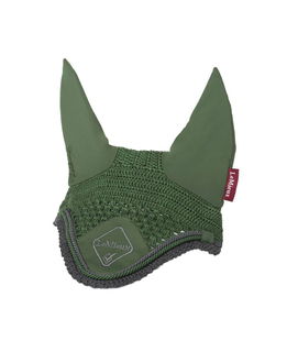 Cuffietta antimosche per cavalli in cotone modello Classic hunter green large