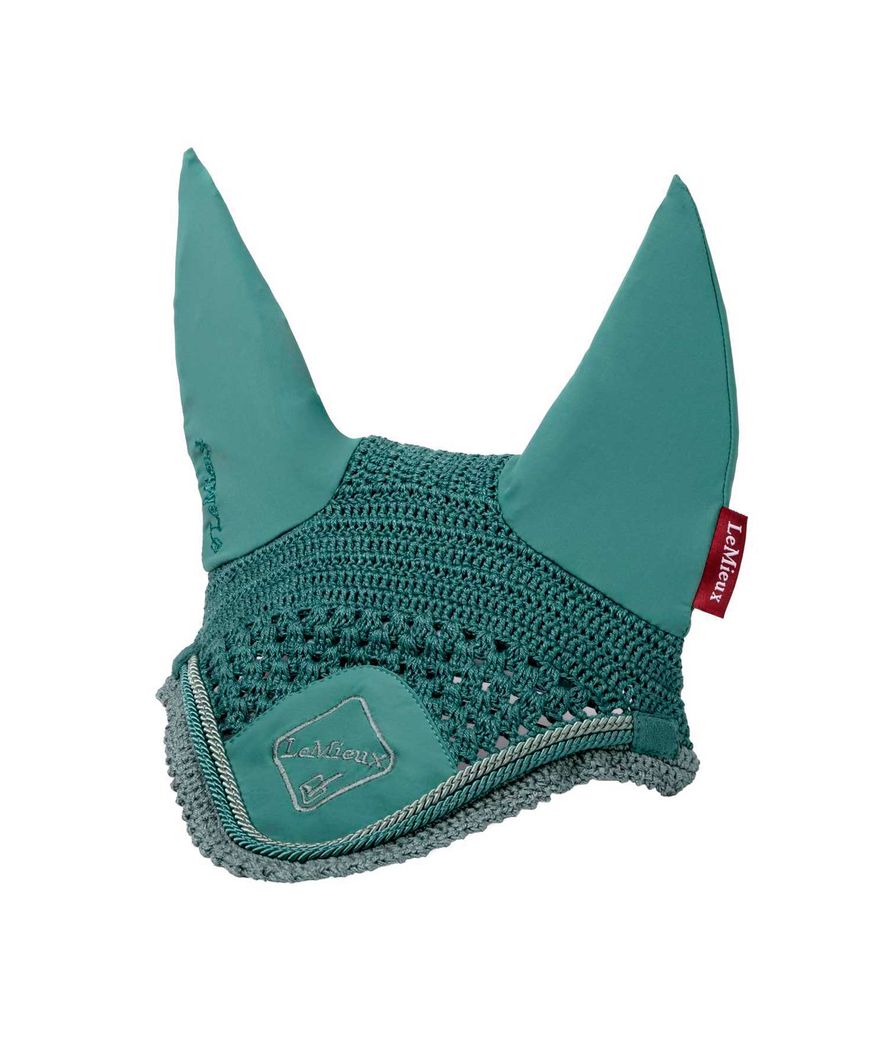 Cuffietta antimosche per cavalli in cotone modello Classic salvia