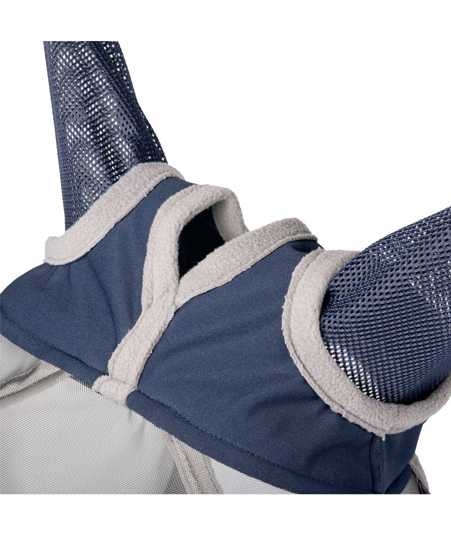Maschera antimosche intera Blu Lemieux con coprinaso e copriorecchie modello Armoirshield Pro - foto 2