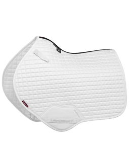 Sottosella da salto in pelle scamosciata modello Suede close contact square white
