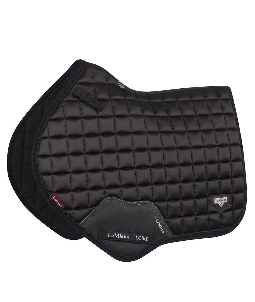 Sottosella da salto in raso modello Loire classic close contact square nero