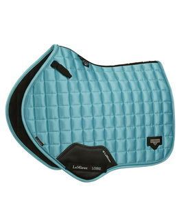 Sottosella da salto in raso modello Loire classic close contact square azzurro