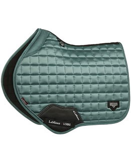 Sottosella inglese da salto in raso modello Loire classic close contact square salvia