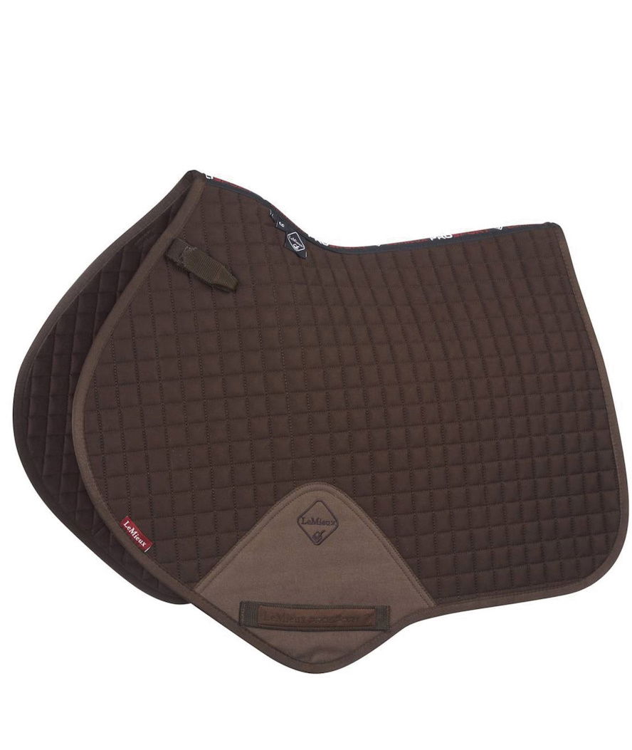 Sottosella da salto in cotone modello cotton close contact marrone