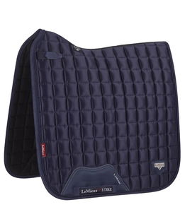Sottosella da dressage in raso modello Loire classic square navy