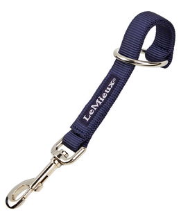 Moschettone con cinturino e anello multiuso modello Hook & Look colore blu